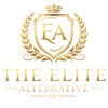 Gold logo with 'FA' and 'The Elite Alternative' text on a white background